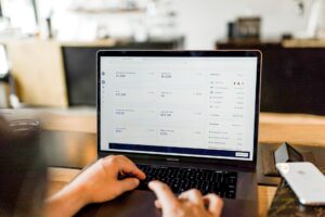 Pantalla con inversiones de Banco Multiva