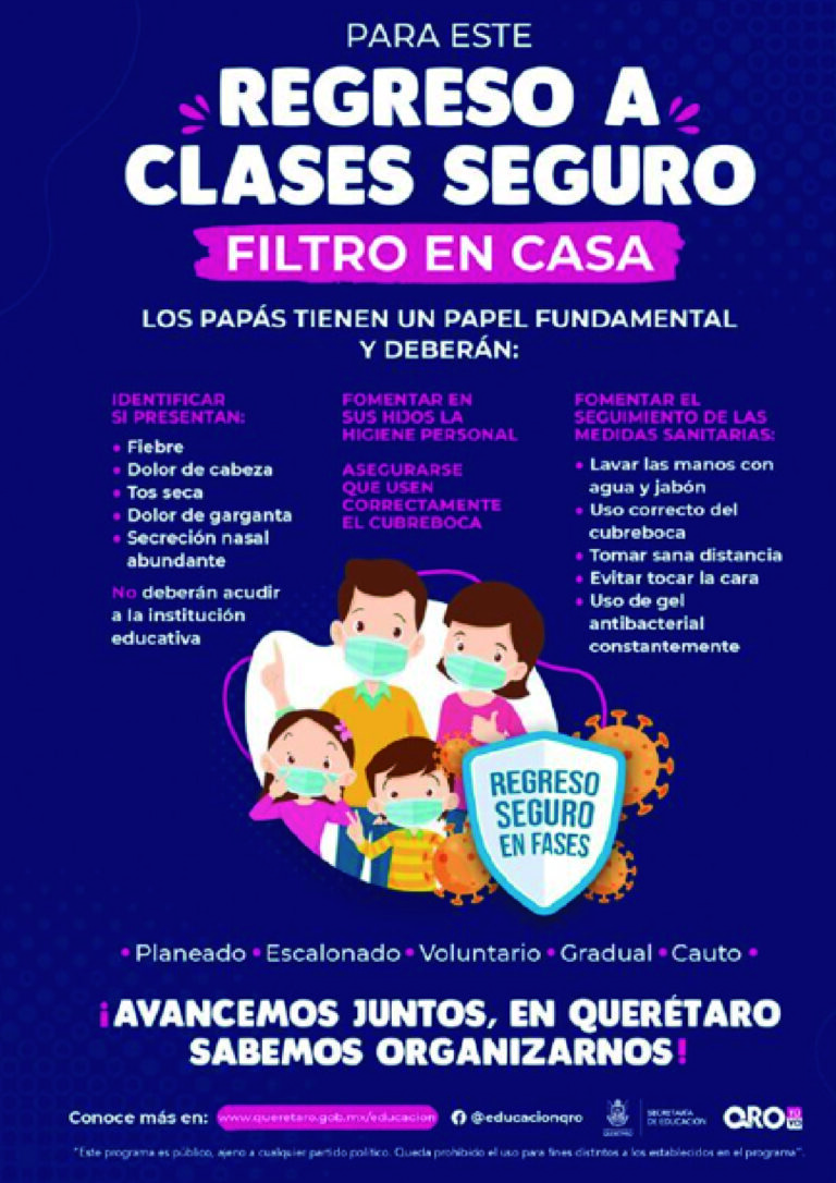 regreso-a-clases-seguro-Querétaro-la-voz