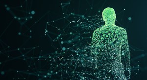 Imagen de una representación en 3D de un avatar digital, perfectamente utilizable para visualizar temas abstractos como la inteligencia artificial para ilustrar artículo Seguridad en sector financiero y la Inteligencia Artificial: Oscar Reyes de la Campa