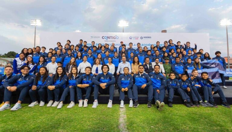 La delegación queretana fue abanderada para los Nacionales CONADE 2023.