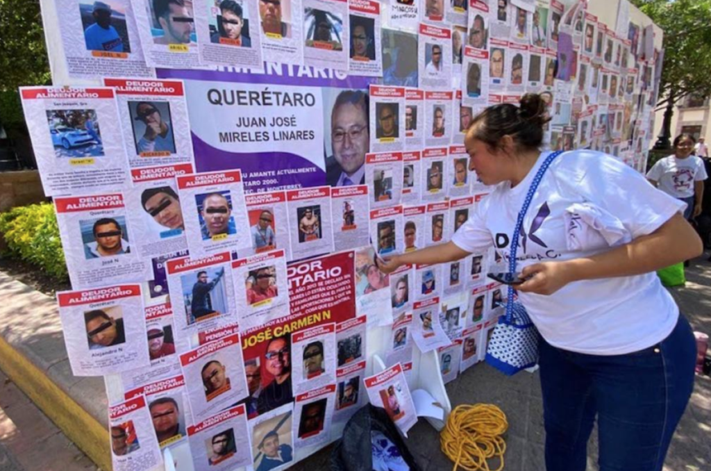 Claman por un padrón de deudores alimentarios en Querétaro.