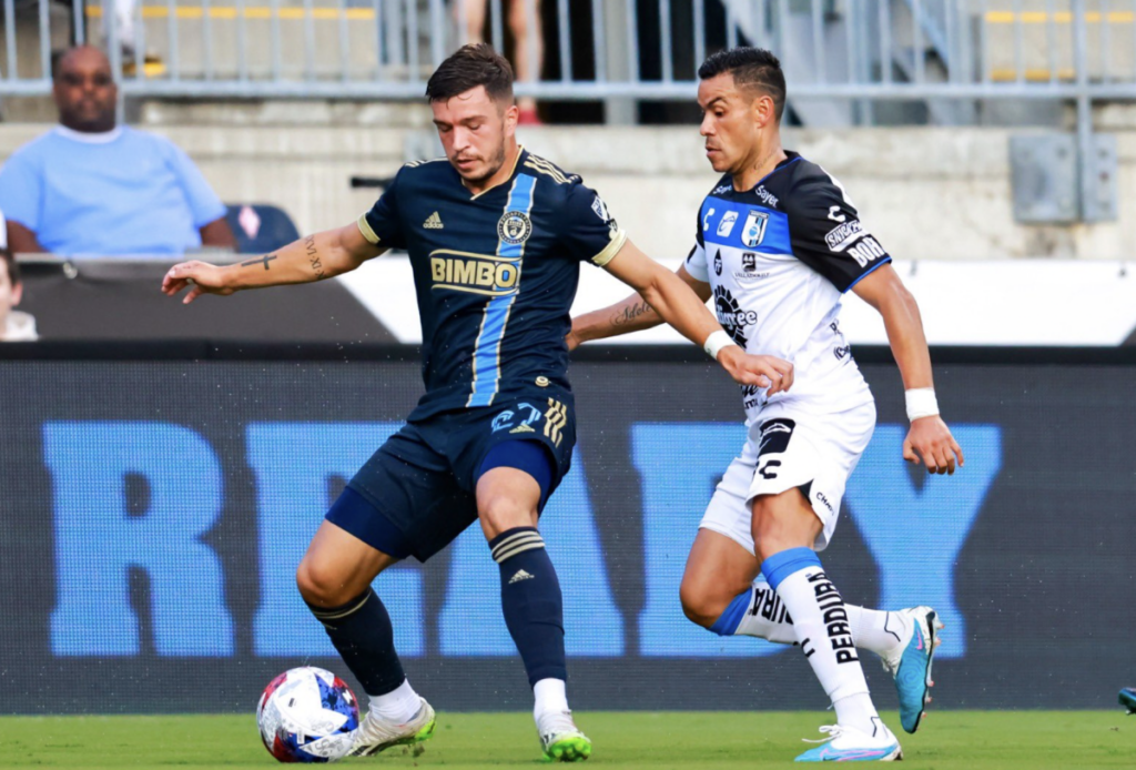 Gallos Blancos cayó en su debut en la Leagues Cup por goleada.