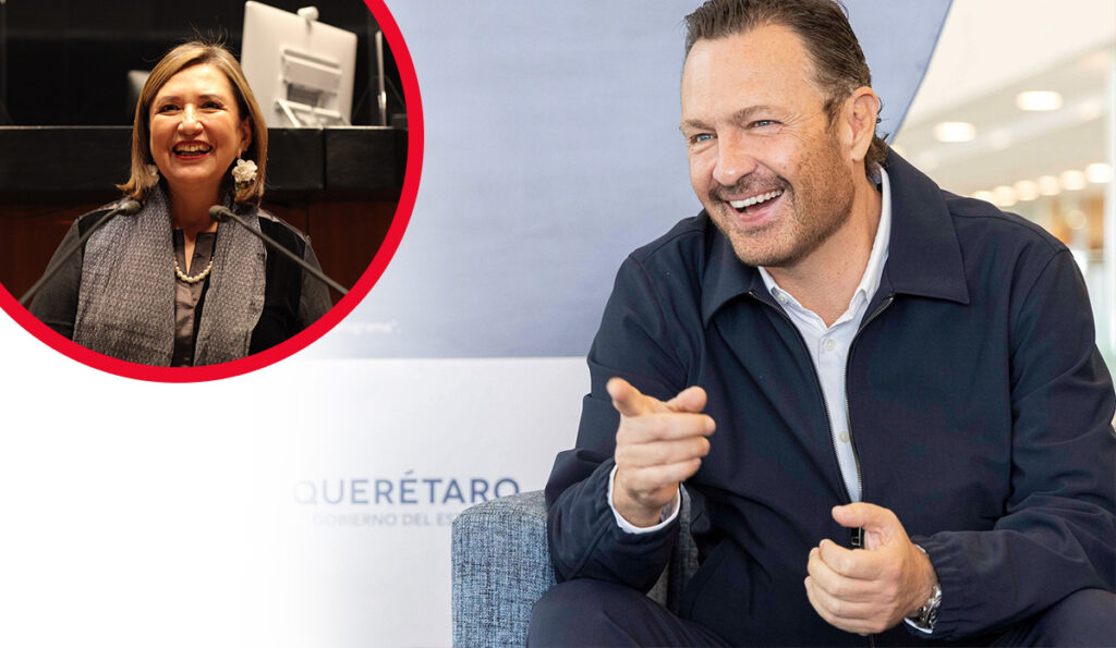 Mauricio Kuri González, manifestó su apoyo a la senadora Xóchitl Gálvez Ruiz para la candidatura de la oposición a la Presidencia de la República.