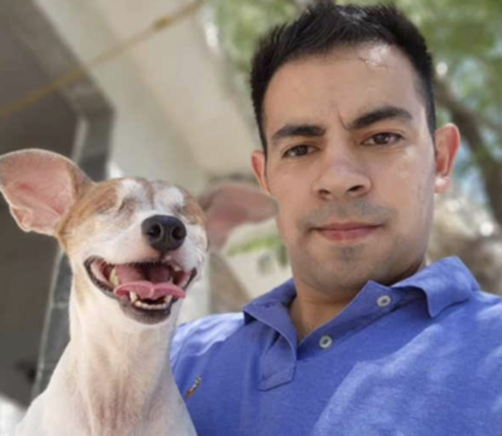 La perrita fue bautizada como Conchita.