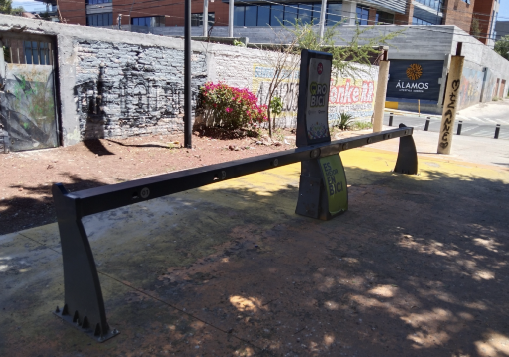 El Observatorio Ciudadano de Movilidad de Querétaro realizó una inspección al sistema QroBici.