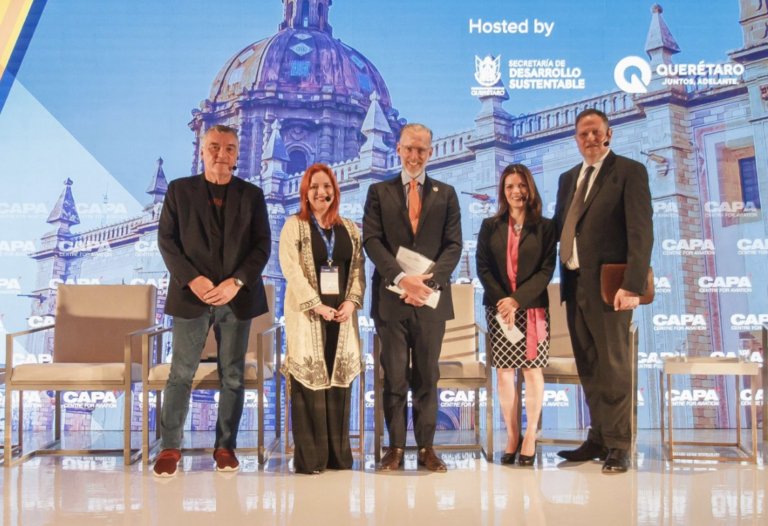 La SEDESU anunció sobre el desarrollo de combustible sostenible durante el CAPA Latin America Aviation & LCCs Summit.