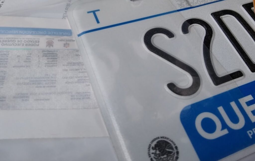 Finanzas del estado repondrá placas vehiculares dañadas