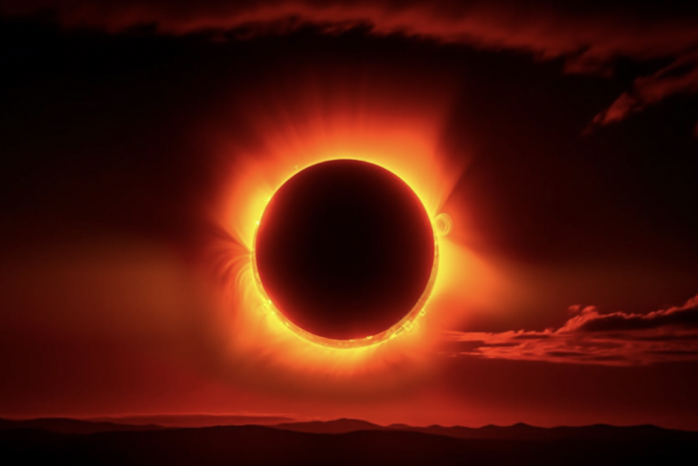 El eclipse solar anular se genera cuando la Luna se encuentra en su punto más lejano de la Tierra en su órbita elíptica lo que la hace parecer un un poco más pequeña que el astro.