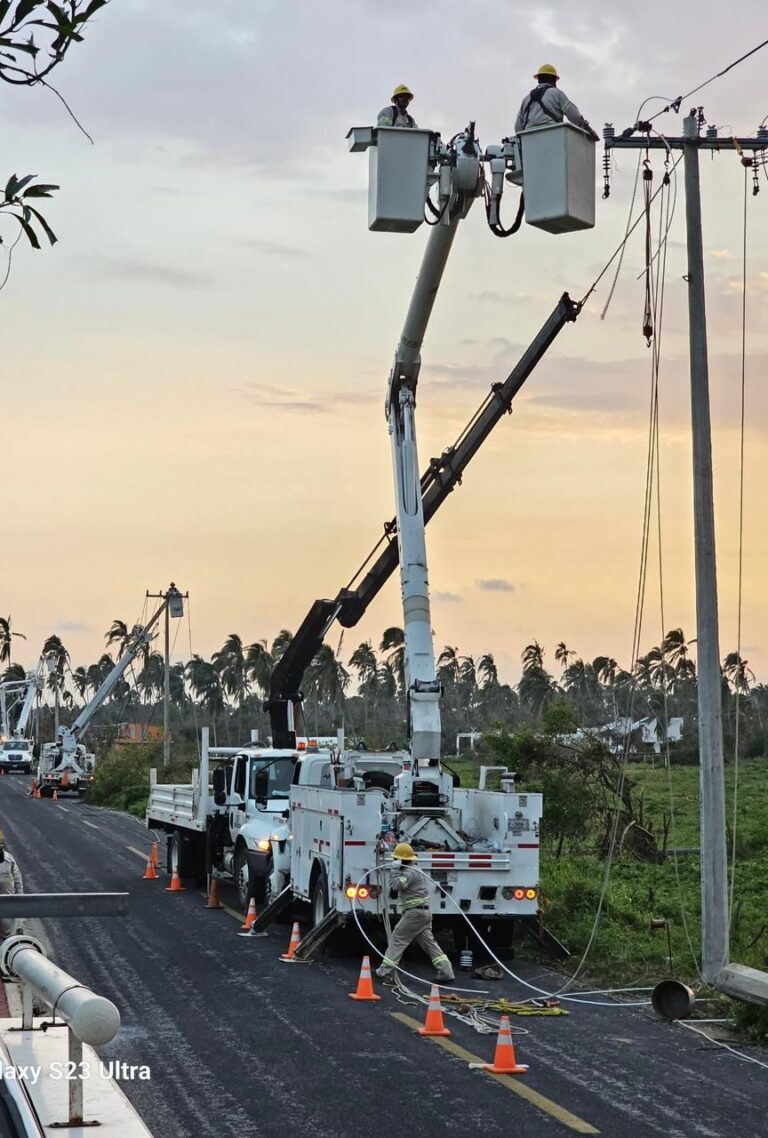 Evelyn Salgado gestiona con CFE y PEMEX recuperación de Acapulco