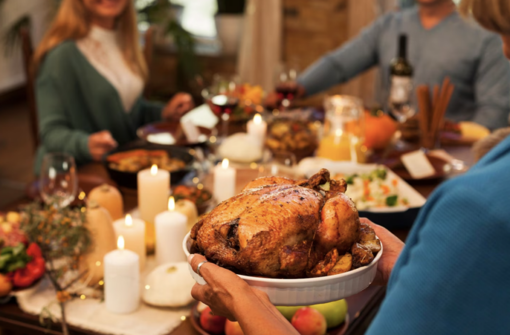 El Día de Acción de Gracias se celebra el último jueves de noviembre.