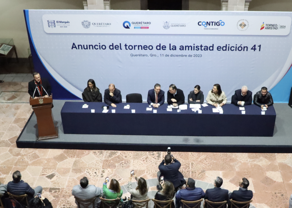Presentación de la edición 41 del torneo de la amistad.