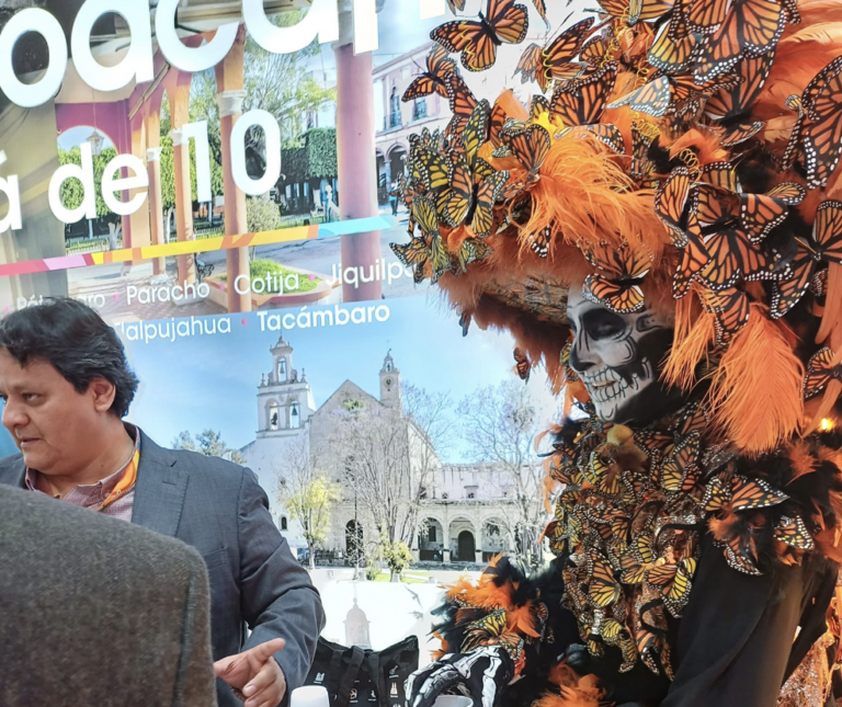 La Catrina Monarca de Erik de Luna en la FITUR.