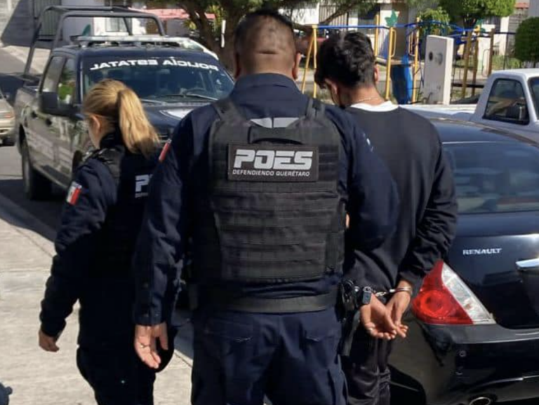 El hombre detenido fue detenido y multado por golpear al lomito y al michi.