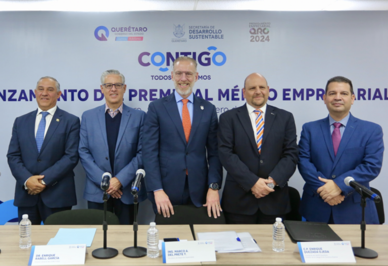 Lanzamiento de la edición 2024 del Premio al Mérito Empresarial en Querétaro.
