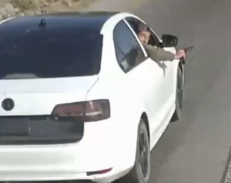 A través de un video captaron lo que parecía un nuevo intento de asalto en la México - Querétaro.