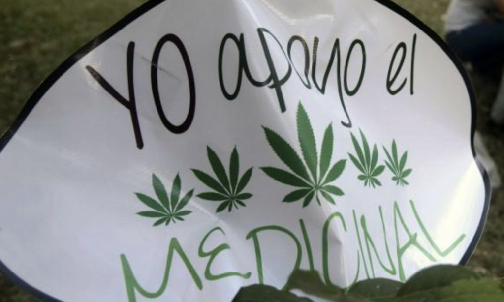 Marcha en favor de un consumo responsable de cannabis.