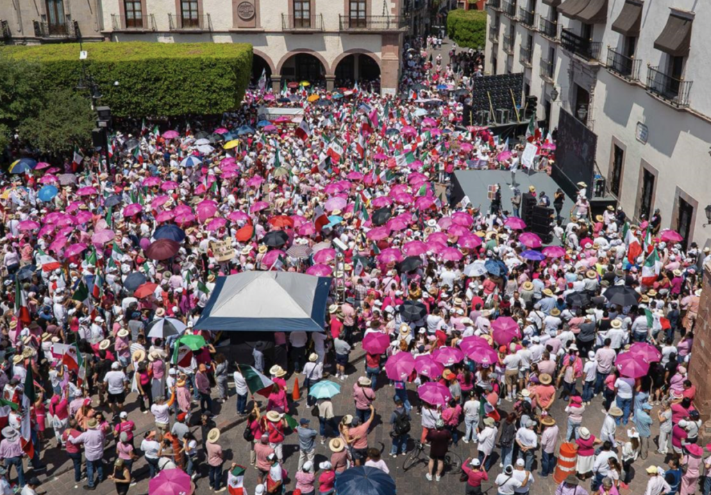 La Marea Rosa se hizo presente en todo el país.