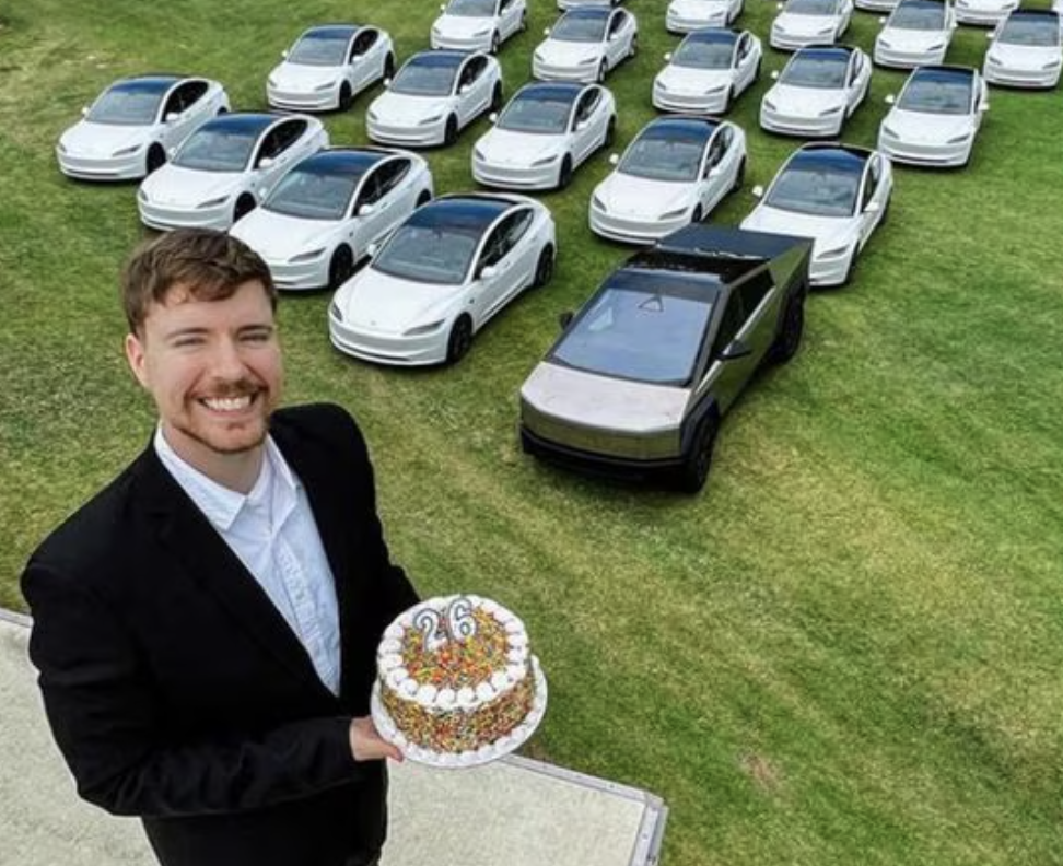 MrBeast celebrar su cumpleaños de una forma muy especial.