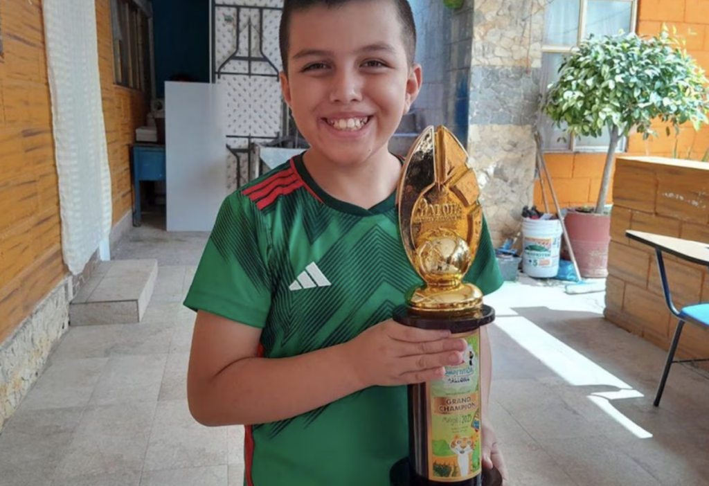 Tadeo Rivera, el pequeño queretano apodado el "maestro matemático".