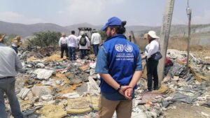 Madres buscadoras "peinan" San Juan del Río
