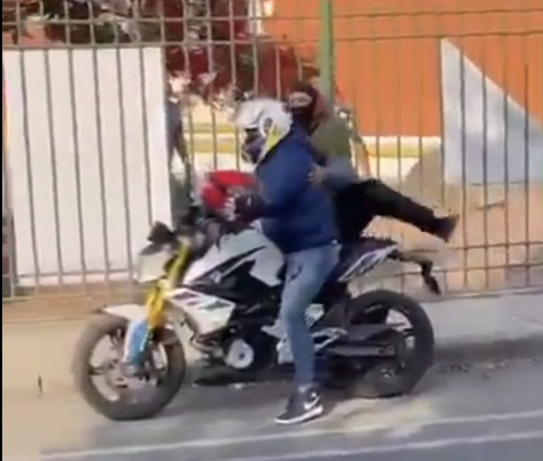 Hubo varios intentos de vandalización en Querétaro.