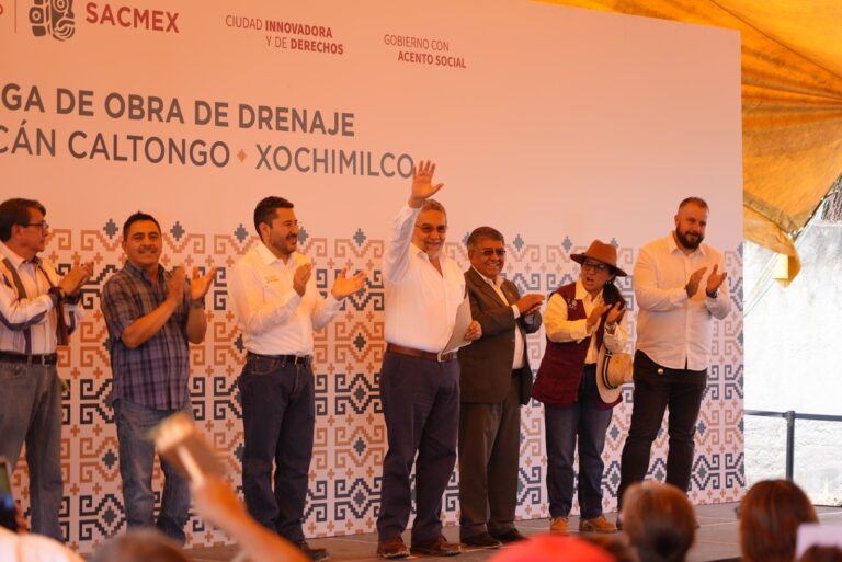 SACMEX finaliza proyectos en Xochimilco por 62 mdp