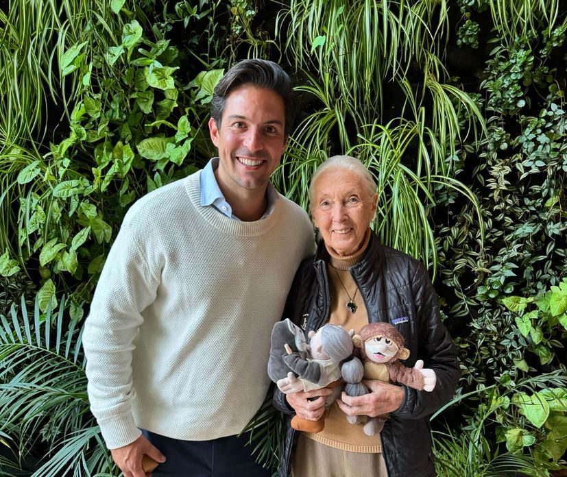¿Jane Goodall y Víctor González Herrera unen esfuerzos?