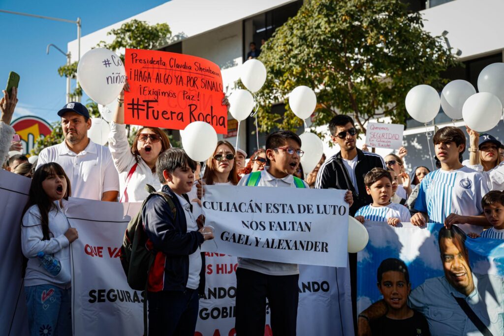 Tragedia en Culiacán: Exigen justicia por Gael y Alexander