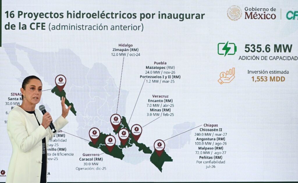 Inversión de 46,000 mdd para modernizar red eléctrica en México