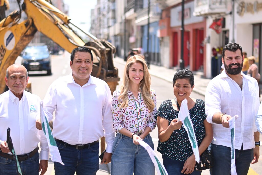 Patricia Lobeira renueva calles y avenidas del Centro Histórico