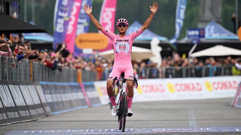 Isaac del Toro hace historia en el Giro de Italia