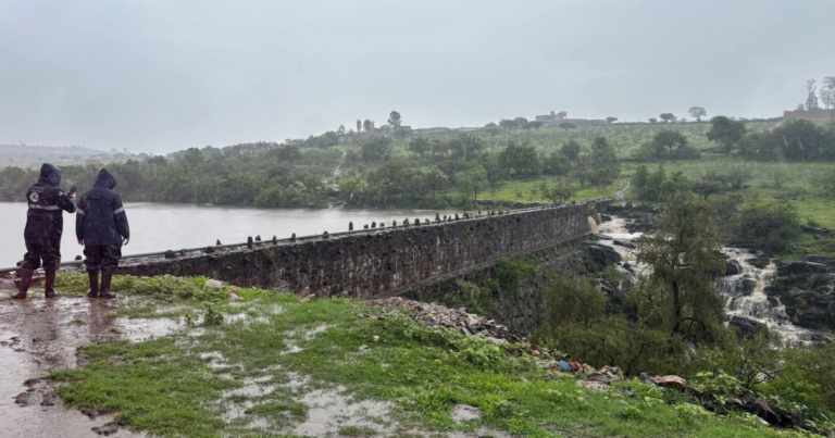 Lluvias en Querétaro saturan presas y elevan el riesgo de desbordamientos