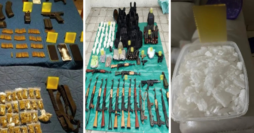 Golpe al crimen organizado en Querétaro: 12 detenidos y arsenal asegurado