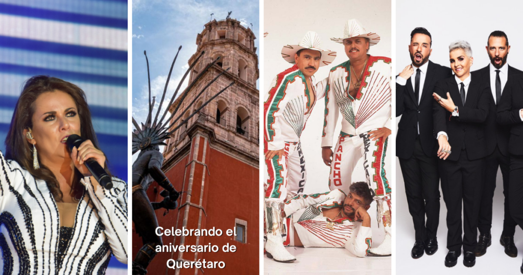 Querétaro celebra su 494 aniversario con música y tradición
