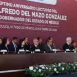 Alfredo Del Mazo Maza rinde homenaje a su padre en séptimo aniversario