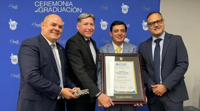 El Tecnológico de Monterrey reconoce a Nesim Issa Tafich por su impacto en la Comarca Lagunera